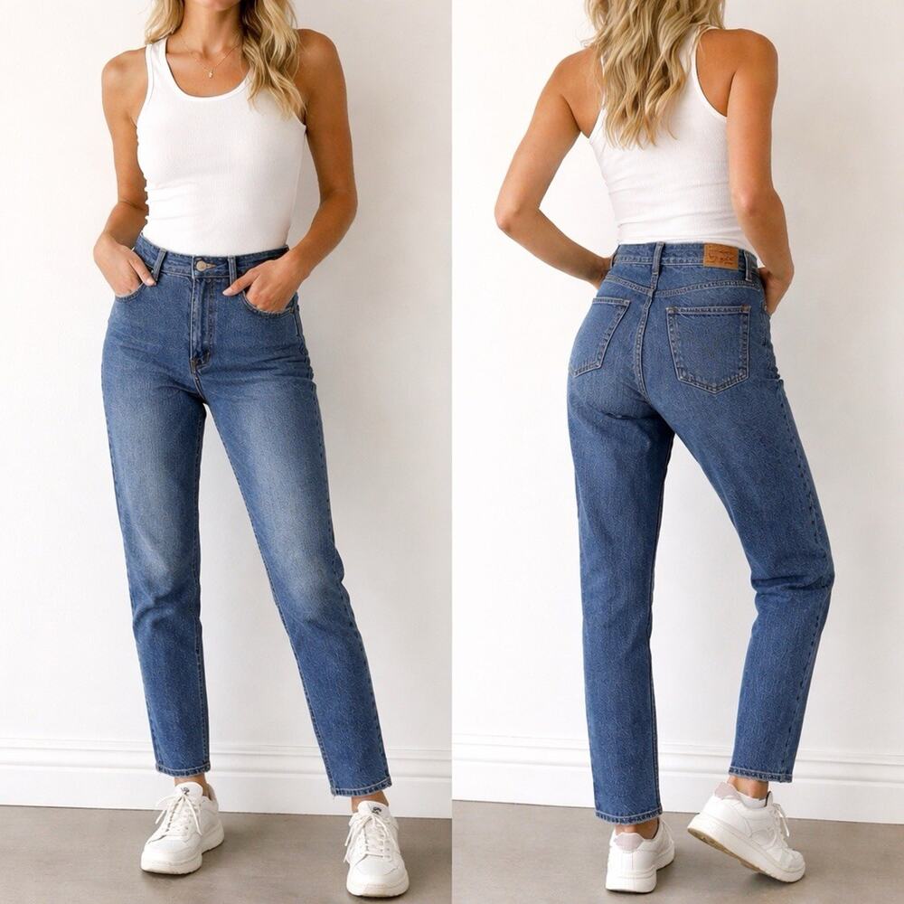 Levi’s 501 Skinny Jeans Women’s W25 L30 Blue Button Fly High Rise Denim